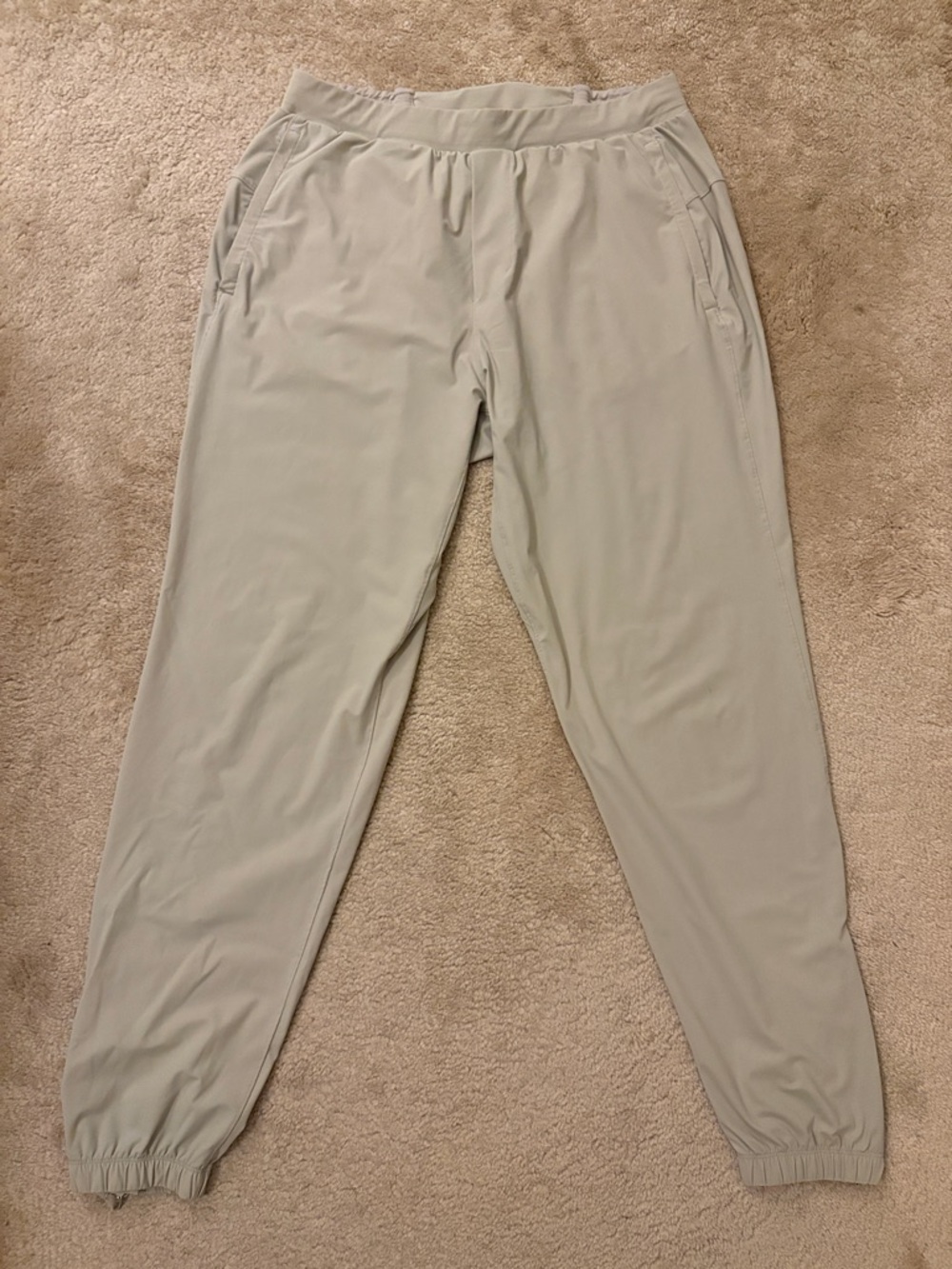 lululemon athletica Light Beige/Taupe Jogger Sweatpants